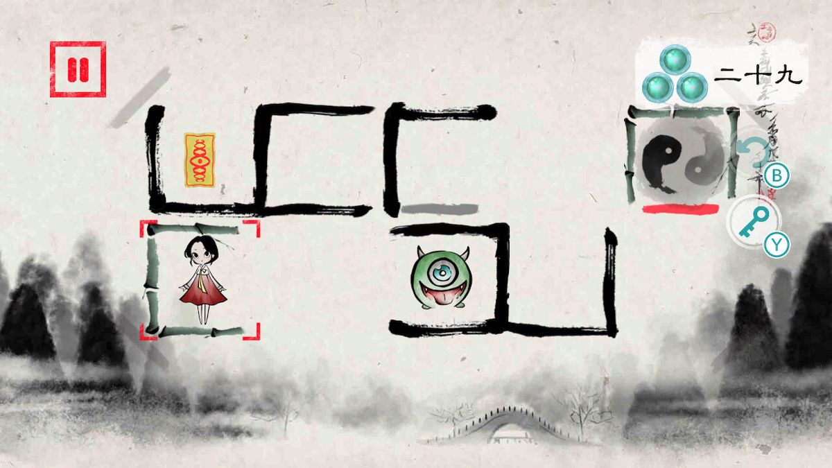 Lynn: The Girl Drawn on Puzzles Screenshot (Nintendo.co.jp)