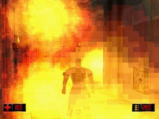 Duke Nukem: Time to Kill Screenshot (3DRealms.com - Product page): fire