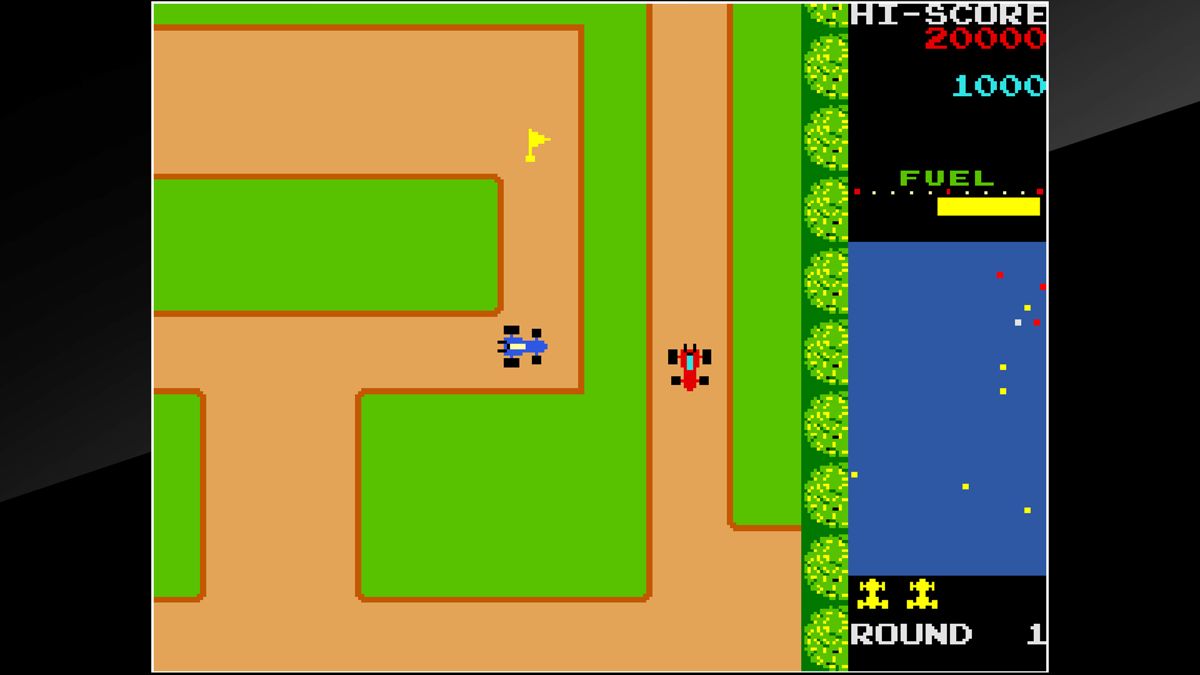 Rally-X Screenshot (PlayStation Store)