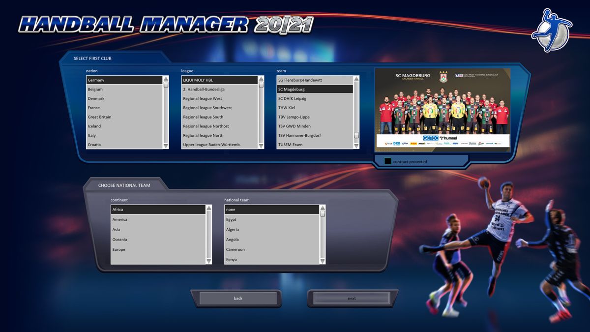 Handball Manager 2021 Screenshot (Steam)