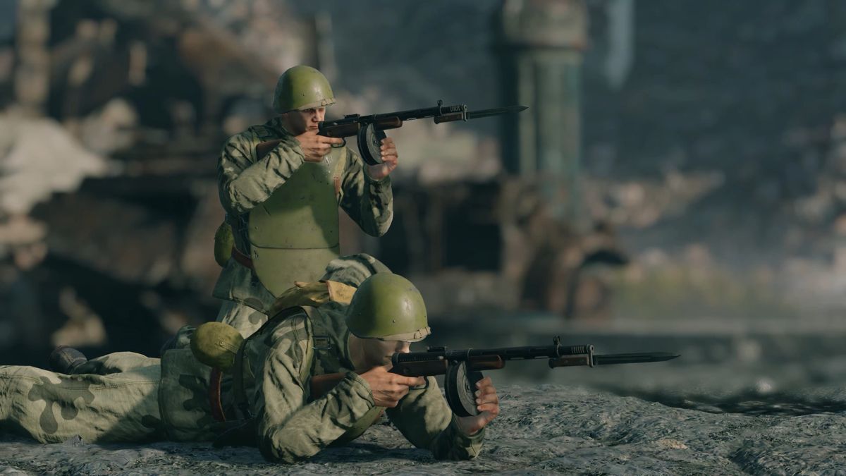 Enlisted: "Battle of Berlin" - PPD-40 DSZ Squad Screenshot (PlayStation Store)