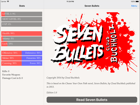 Seven Bullets Screenshot (iTunes Store (2022))
