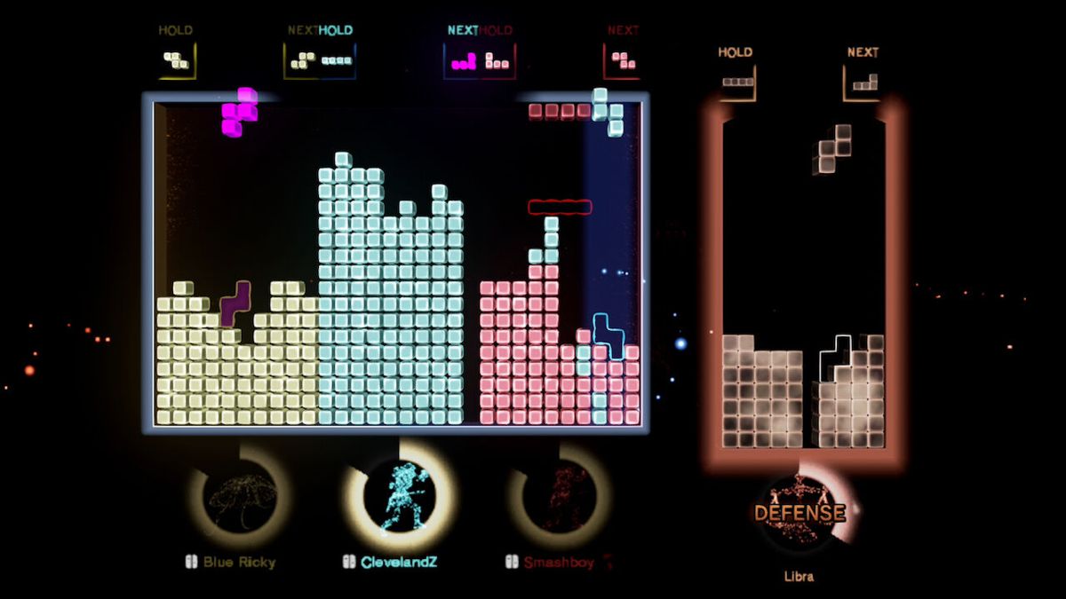 Tetris Effect Screenshot (Nintendo.co.jp)