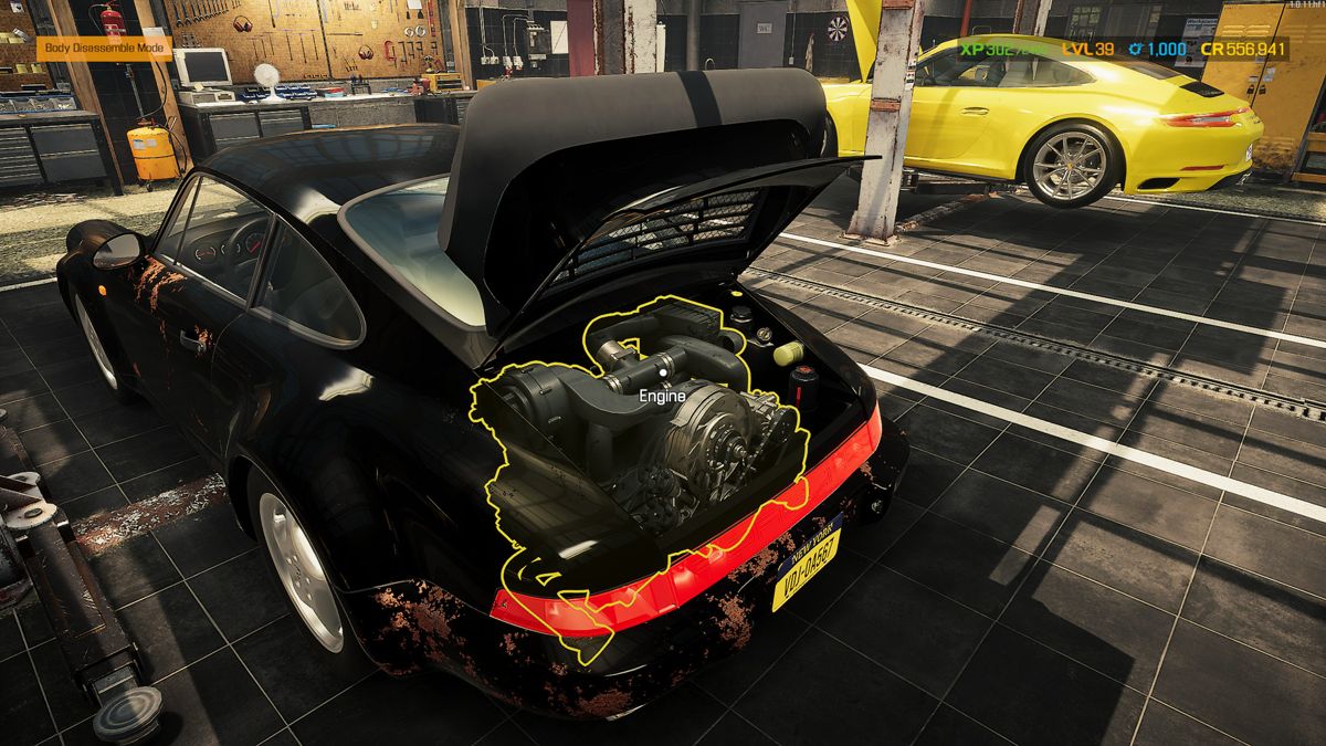 Car Mechanic Simulator 2021: Porsche Remastered Screenshot (Steam)