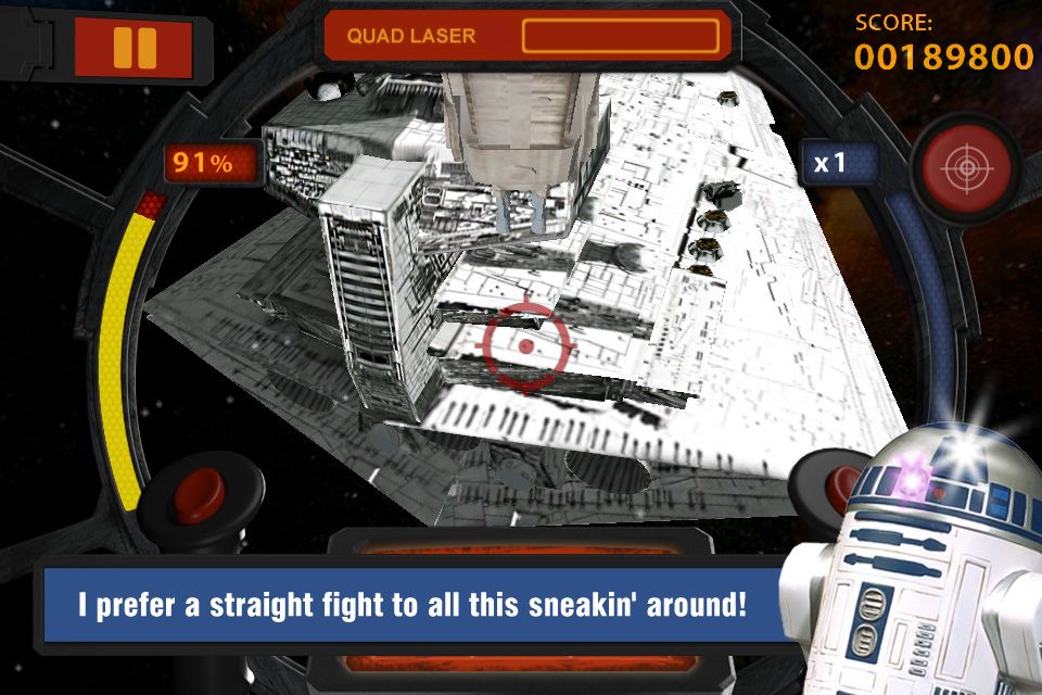 Star Wars Arcade: Falcon Gunner Screenshot (iTunes Store, iPhone (archived - Nov 21, 2010))