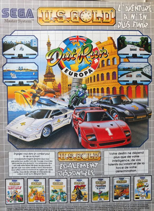 Super Kick Off Magazine Advertisement (Magazine Advertisements): Mega Force (France), Issue 3 (November 1991)