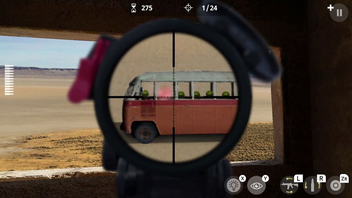 Sniper Time: The Shooting Range Screenshot (Nintendo.co.jp)