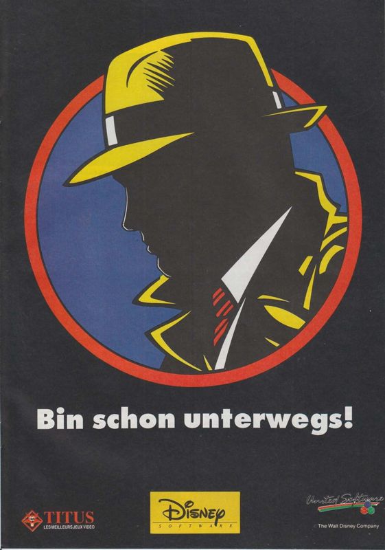 Dick Tracy Magazine Advertisement (Magazine Advertisements): Power Play (Germany), Issue 10/1990