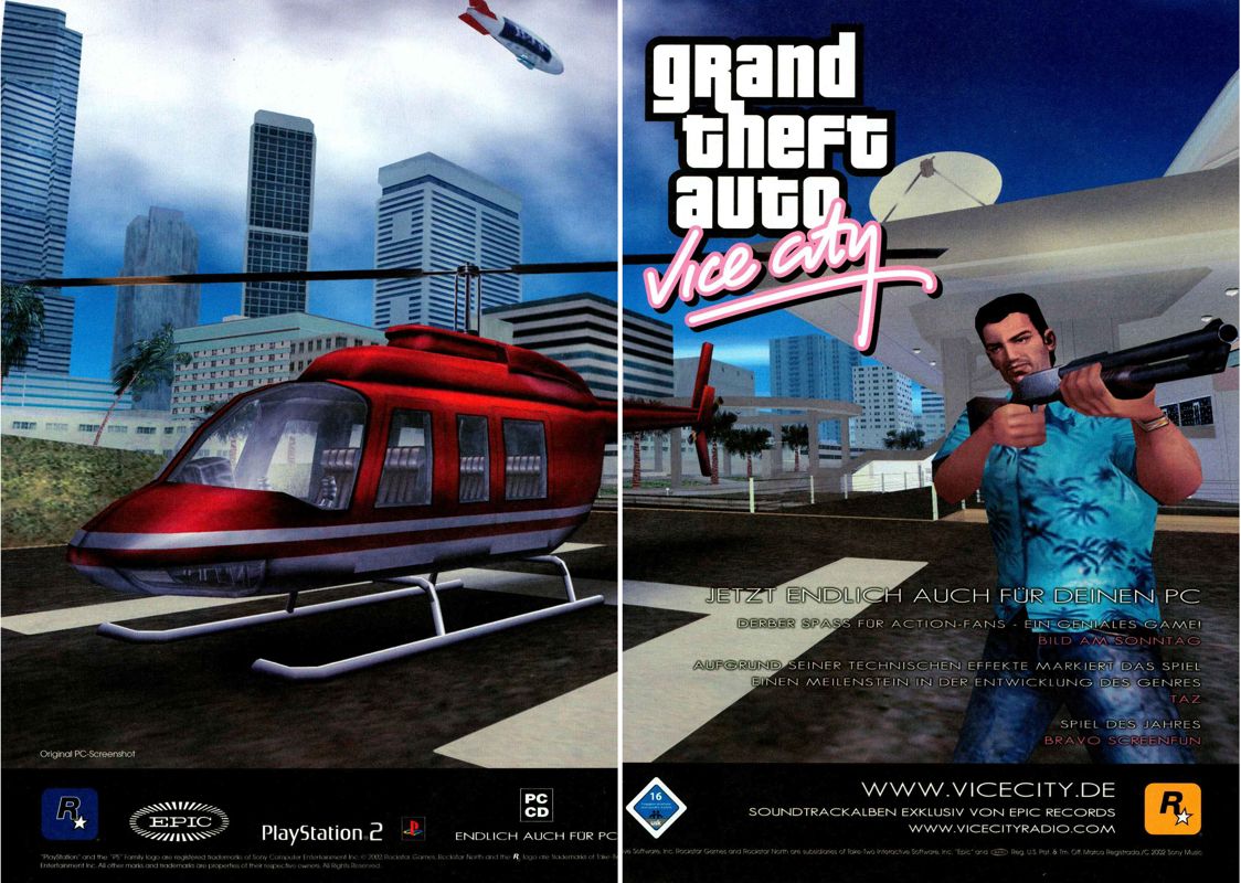 GTA VICE CITY GRAND THEFT AUTO VICE CITY PC ENVIO DIGITAL