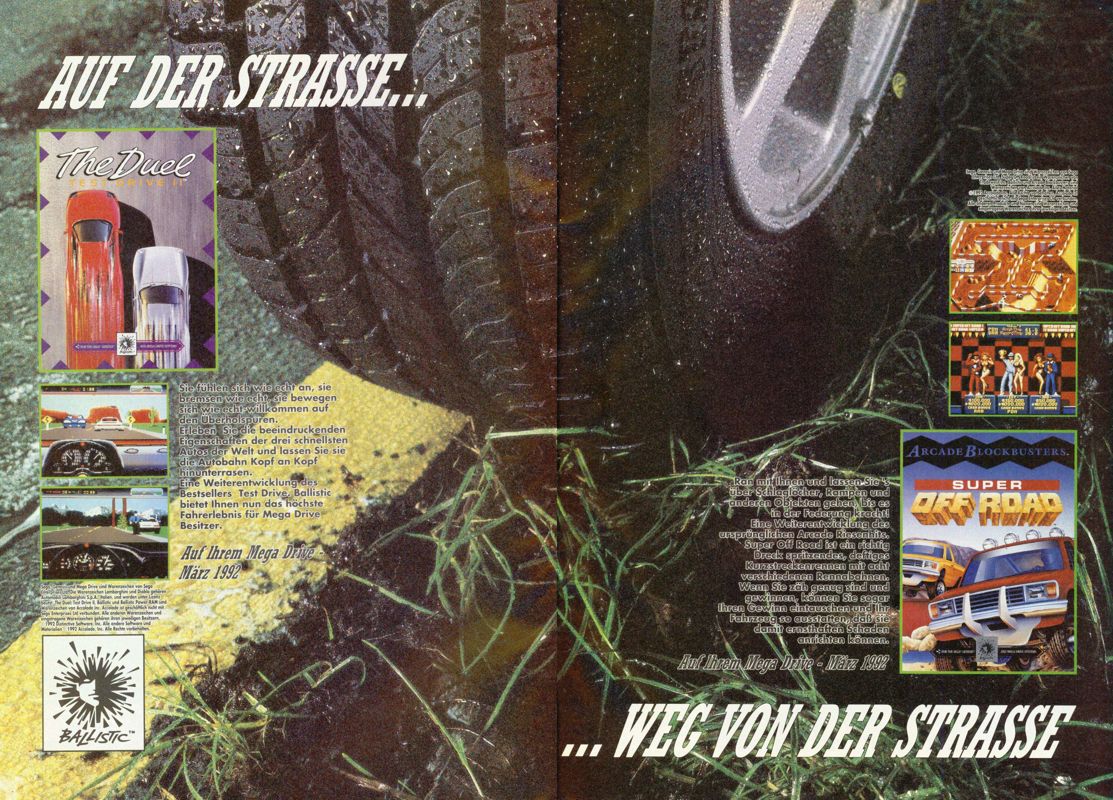 Ivan 'Ironman' Stewart's Super Off Road Magazine Advertisement (Magazine Advertisements): Power Play (Germany), Issue 06/1992