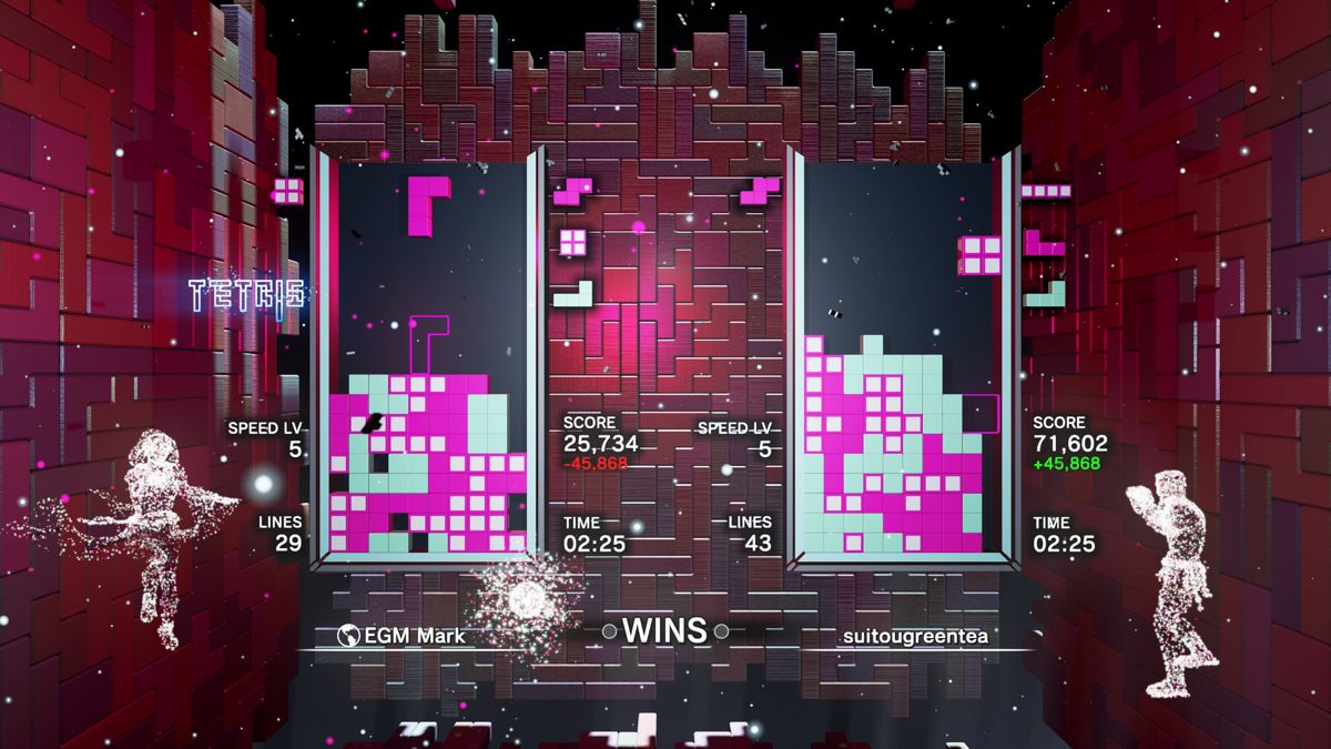 Tetris Effect official promotional image - MobyGames