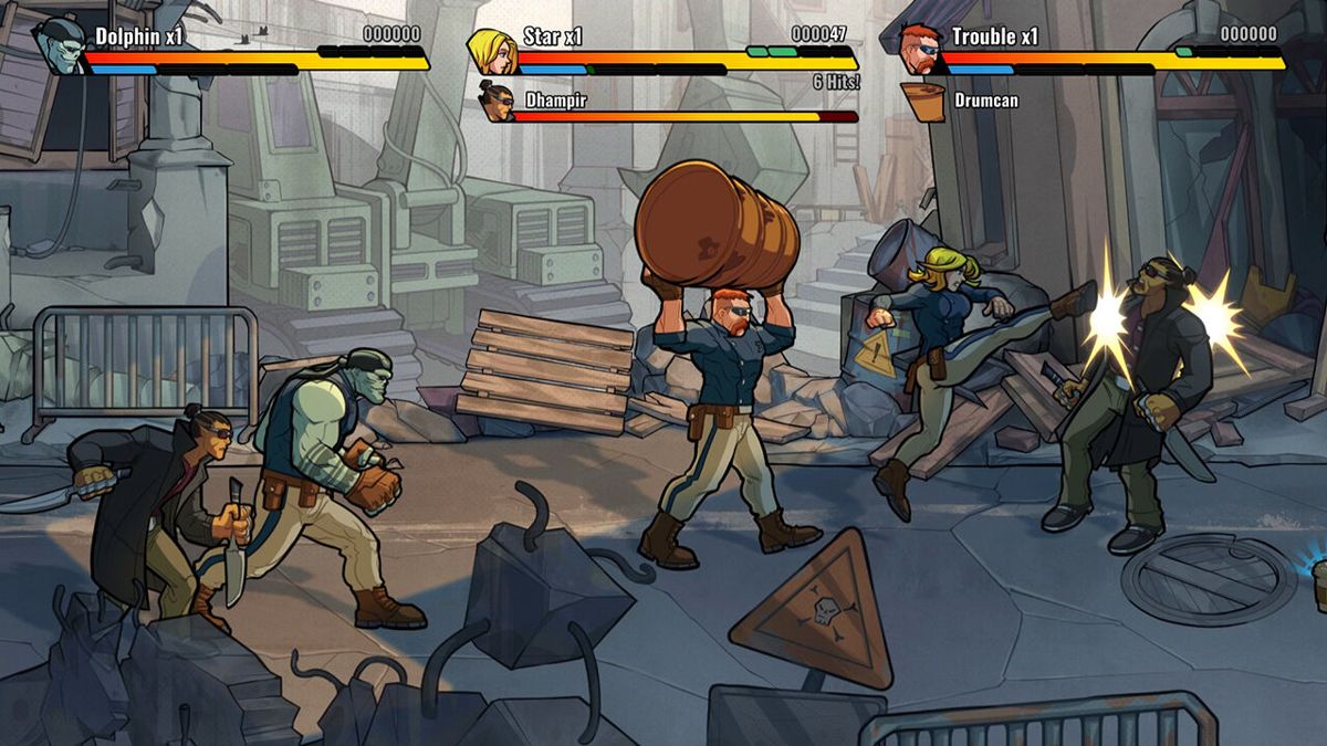 Mayhem Brawler Screenshot (Nintendo.co.jp)