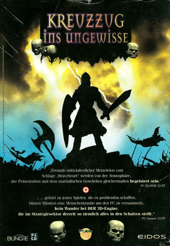 Myth: The Fallen Lords Magazine Advertisement (Magazine Advertisements): Power Play (Germany), Special Issue 01/1998