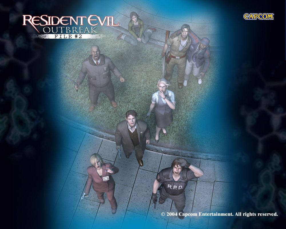 Resident Evil: Outbreak - File #2 Wallpaper (Official Website)