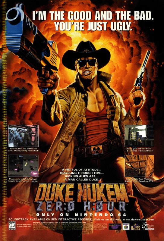 Duke Nukem: Zero Hour Magazine Advertisement (Magazine Advertisements): Next Generation (U.S.) Issue #50 (February 1999)