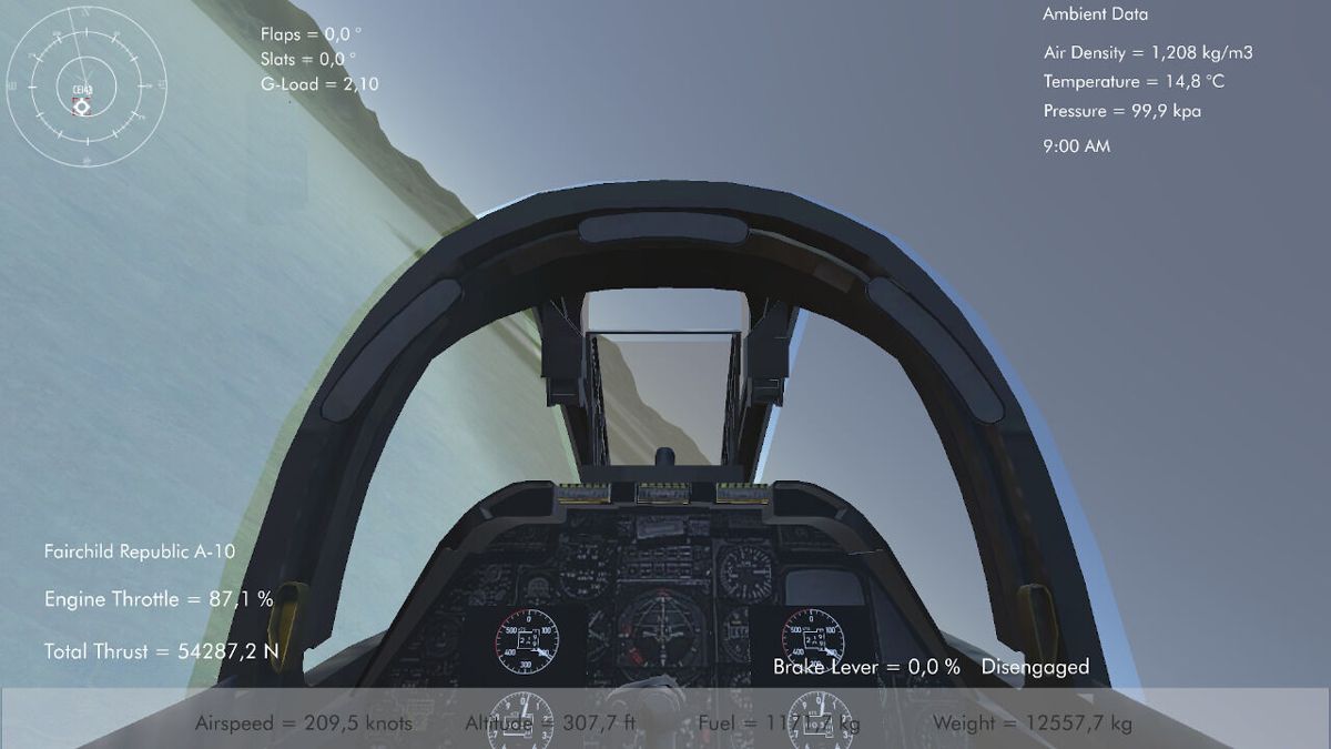 Pro Flight Simulator Screenshot (Nintendo.co.jp)