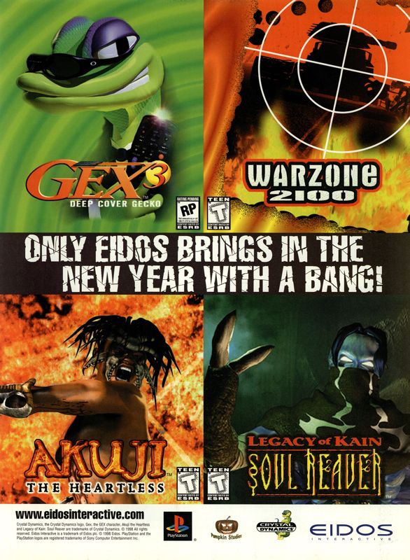 Legacy of Kain: Soul Reaver Magazine Advertisement (Magazine Advertisements): Next Generation (U.S.) Issue #51 (March 1999)