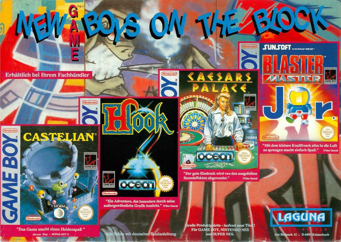 Tower Toppler Magazine Advertisement (Magazine Advertisements): Video Games (Germany), Issue 08/1992