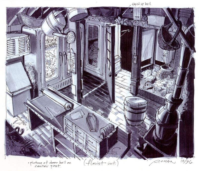 Grim Fandango: Remastered Concept Art (Peter Chan's Concept Art (Conceptual Artist))