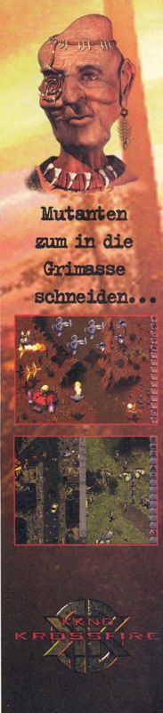 KKND2: Krossfire Magazine Advertisement (Magazine Advertisements): Video Games (Germany), Issue 04/1999 Part 2