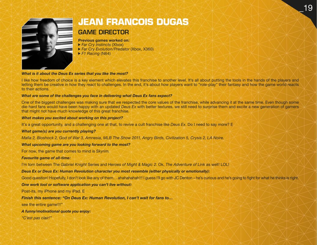 Deus Ex: Human Revolution Other (Deus Ex: Human Revolution Press Disc): Review Guide (Page 19)