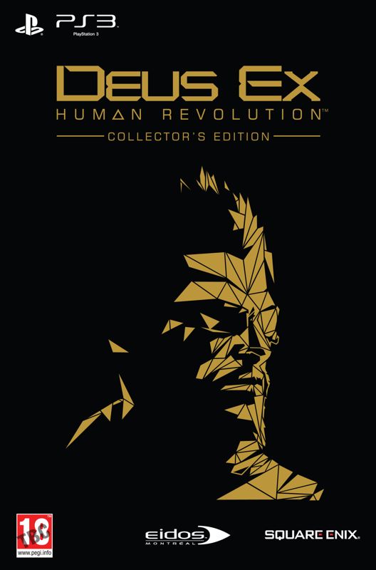 Deus Ex: Human Revolution (Collector's Edition) Other (Deus Ex: Human Revolution Press Disc): PS3 Pack Art (Europe)