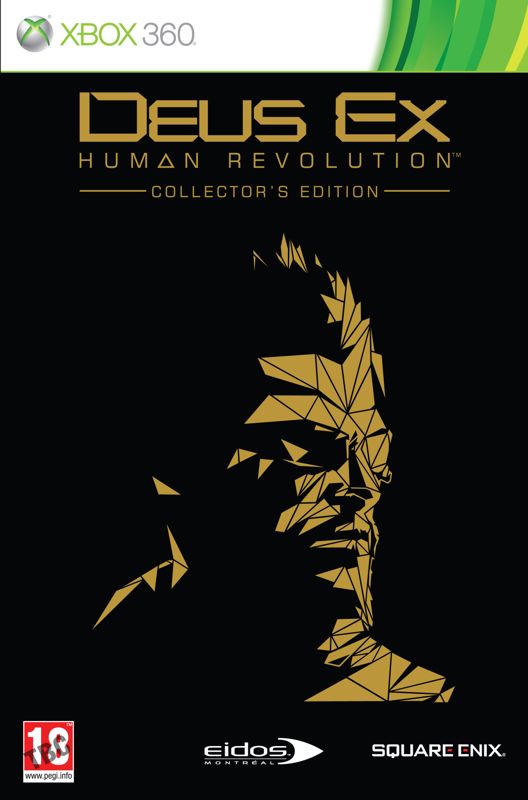 Deus Ex: Human Revolution (Collector's Edition) Other (Deus Ex: Human Revolution Press Disc): Xbox 360 Pack Art (Europe)
