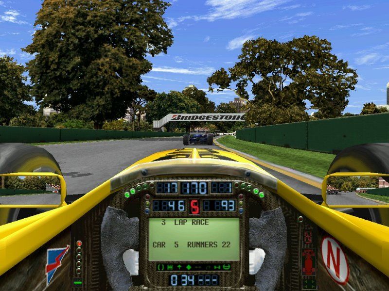 Grand Prix 3 Screenshot (Shell Petrol Promotion): shot0005