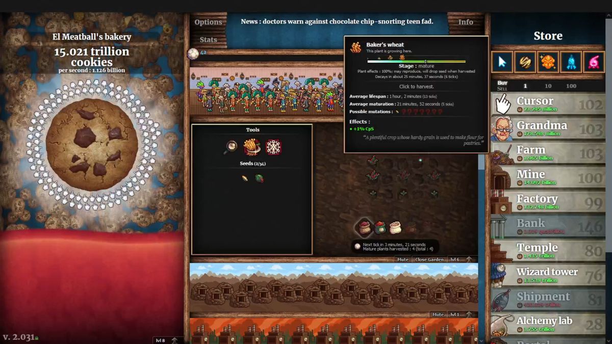 Cookie Clicker screenshots - MobyGames