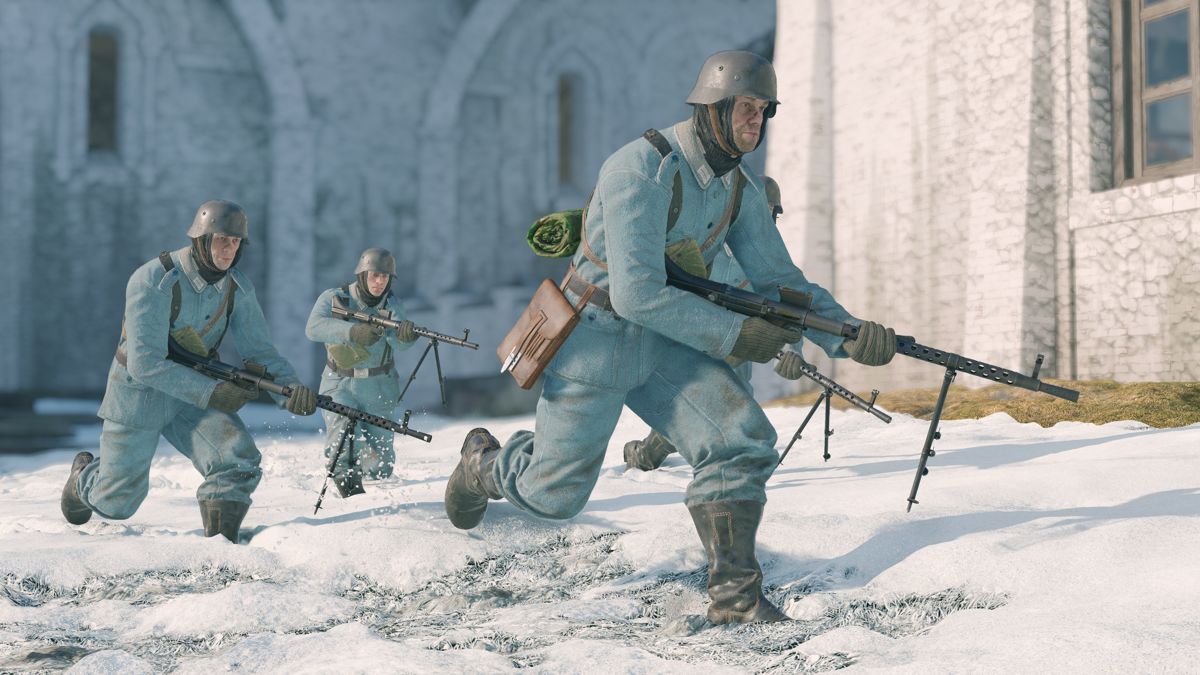 Enlisted: "Battle of Moscow" - MG 30 Squad Screenshot (PlayStation Store)