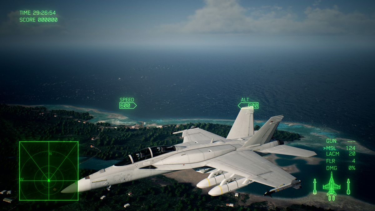 Ace Combat 7: Skies Unknown - F/A-18F Super Hornet Block III Set Screenshot (Steam)