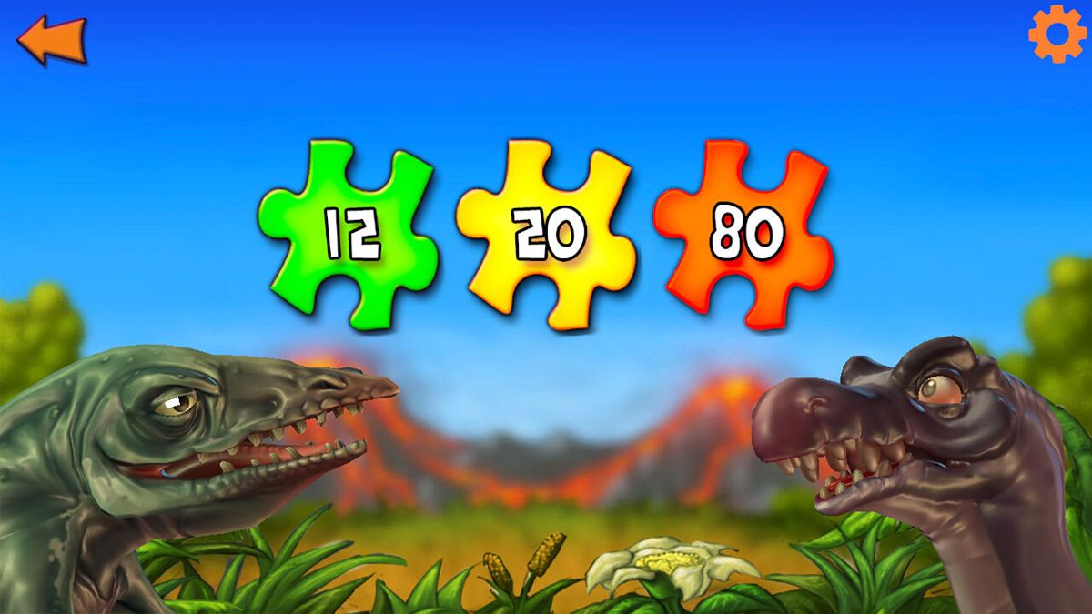 Dinosaur Jigsaw Puzzles official promotional image - MobyGames