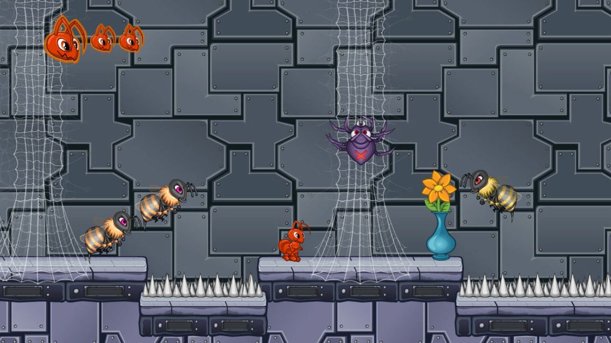 Ant-gravity: Tiny's Adventure Screenshot (Nintendo.co.jp)