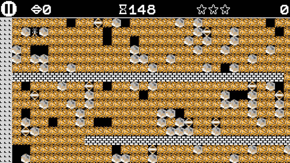Boulder Dash Deluxe Screenshot (Nintendo.co.jp)