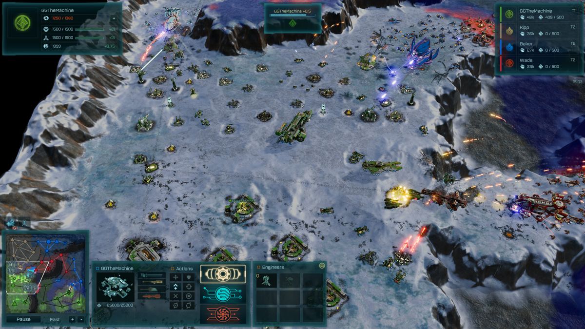 Ashes of the Singularity: Escalation - Core Worlds DLC Screenshot (Steam)