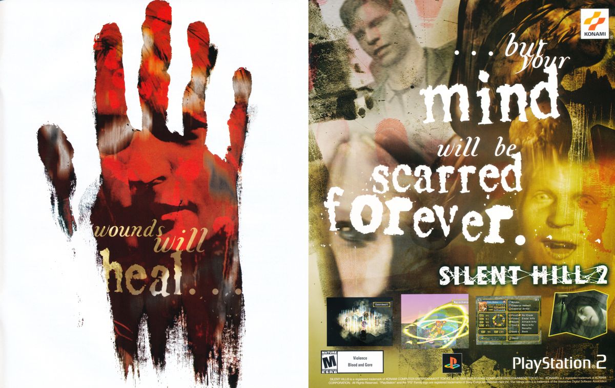 Silent Hill 2 Magazine Advertisement (Magazine Advertisements): Silicon Mag (U.S.), Issue 38 (October, 2001)