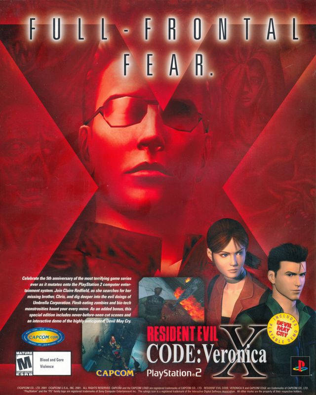 Resident Evil Code Veronica official promotional image MobyGames