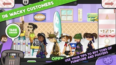 Papa's Scooperia Screenshot (iTunes Store (iPhone))