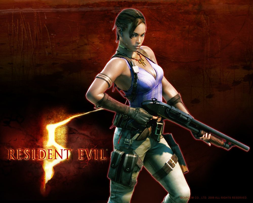 Resident Evil 5 Wallpaper (Official (JP) Web Site (2016)): 1280x1024