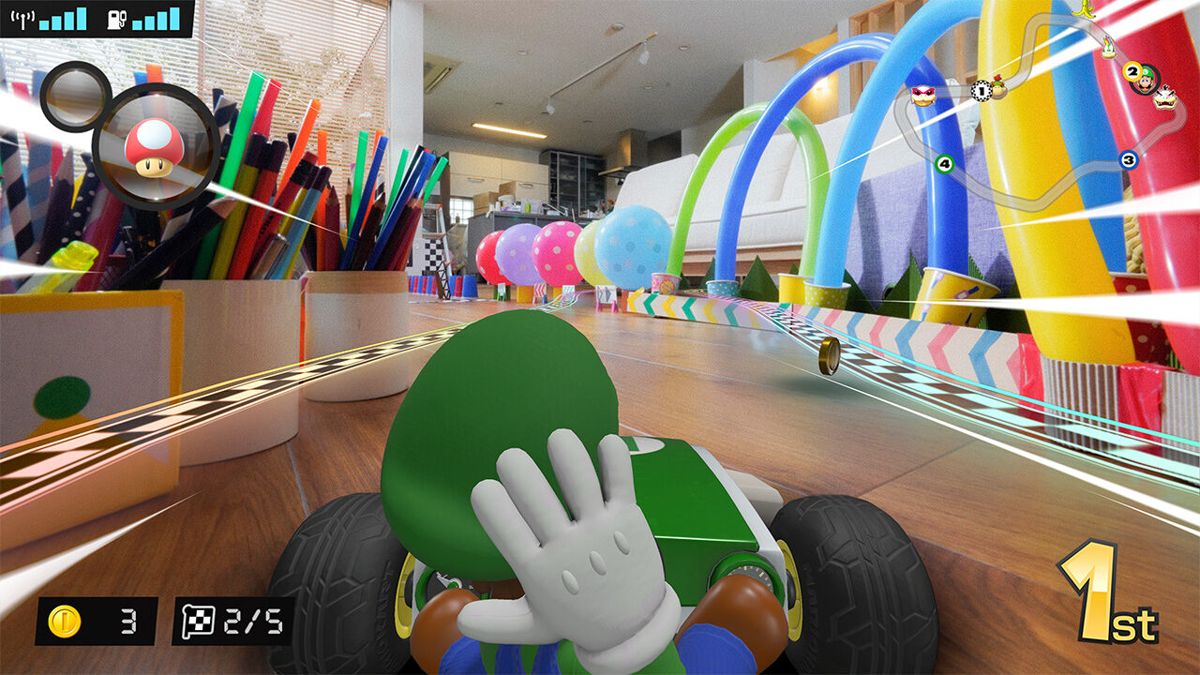 Mario Kart Live: Home Circuit Screenshot (Nintendo.co.jp)