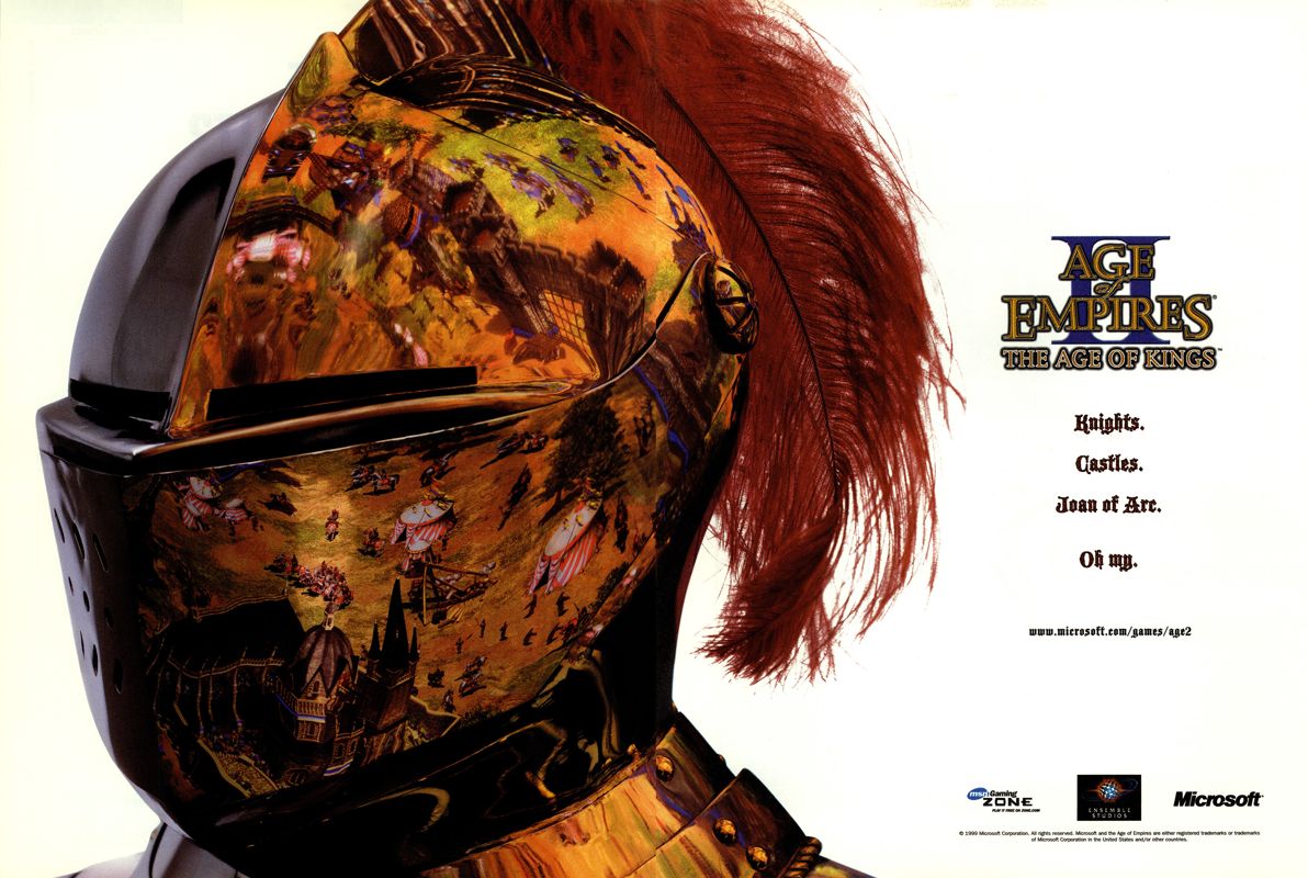 Age of Empires II: The Age of Kings Magazine Advertisement (Magazine Advertisements): Next Generation (U.S.) Issue #54 (June 1999)