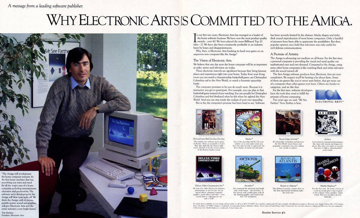 Marble Madness Magazine Advertisement (Magazine Advertisements): Computer Gaming World (United States), Vol. 5.5 (November - December 1985)