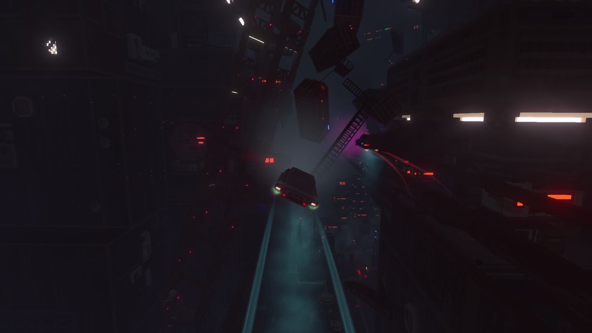 Cloudpunk: City of Ghosts Screenshot (Steam)