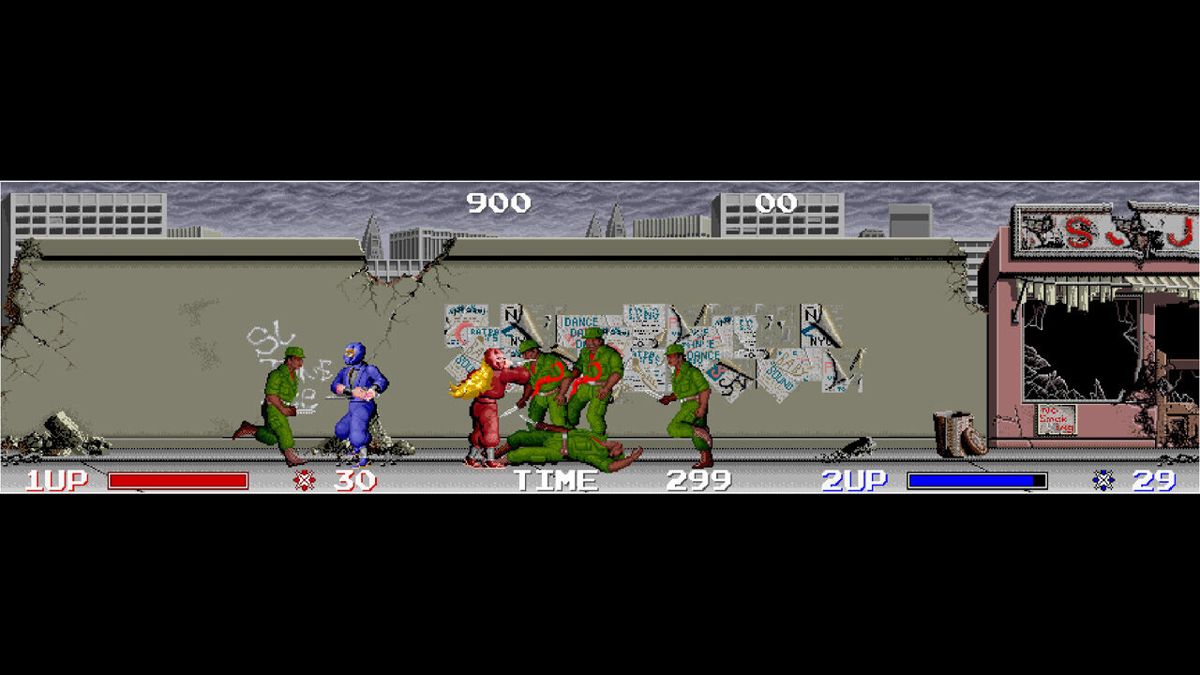 The Ninja Warriors Screenshot (Nintendo.co.jp)