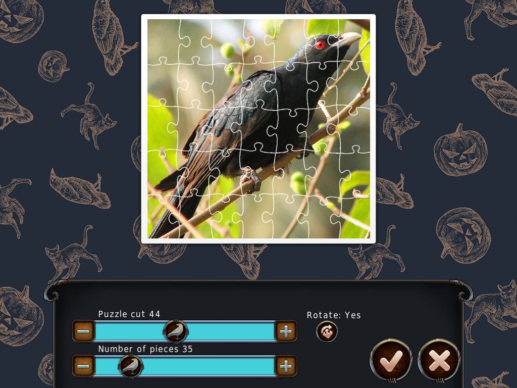 1001 Black Raven Jigsaw Screenshot (Steam)
