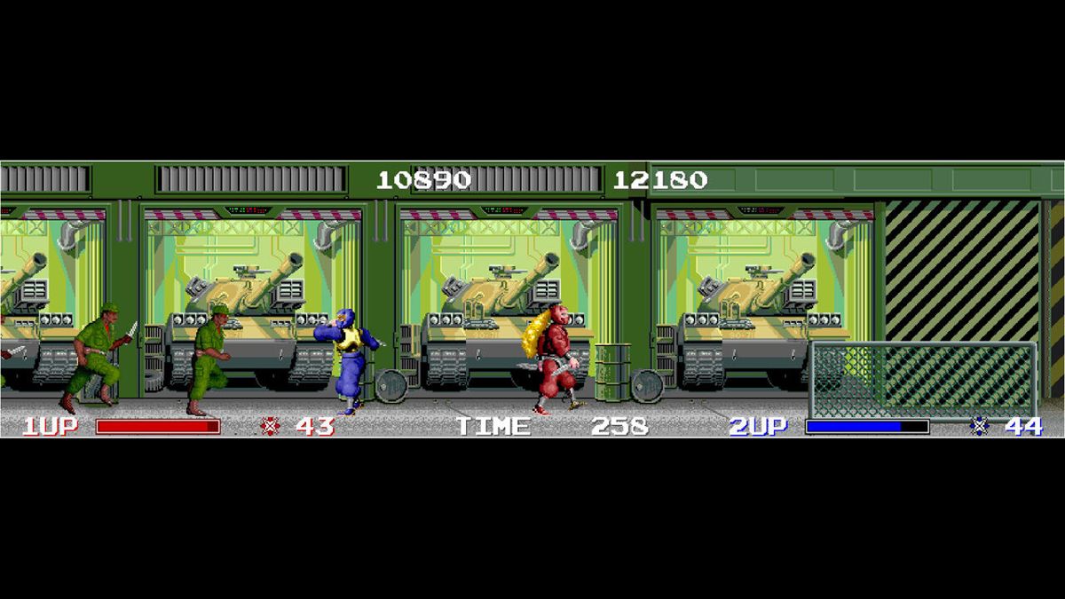 The Ninja Warriors Screenshot (Nintendo.co.jp)