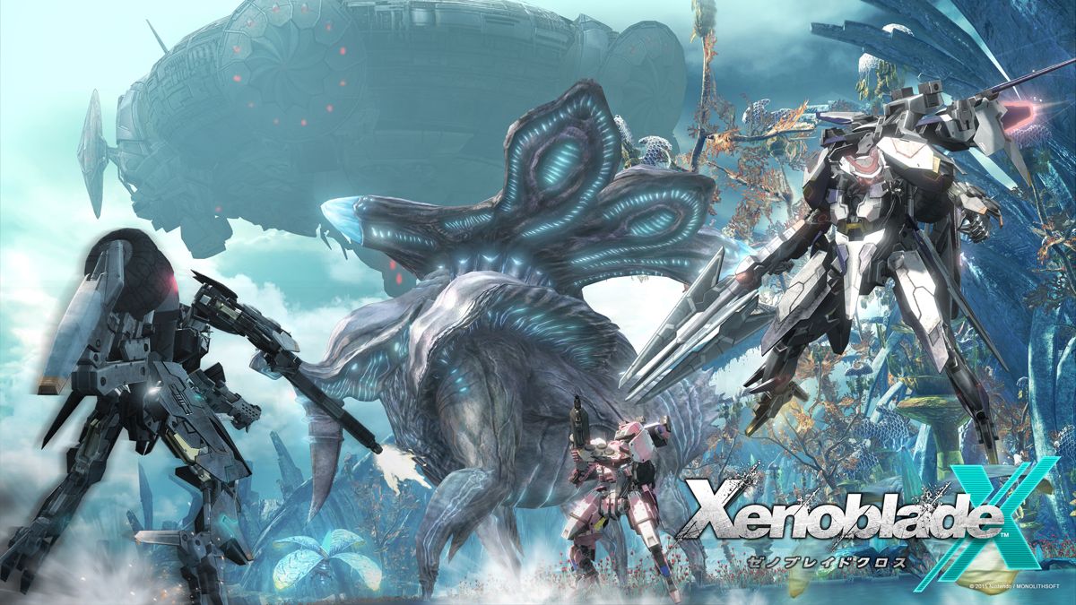 XenobladeX Wallpaper (XenobladeX Official Website, April 2015)