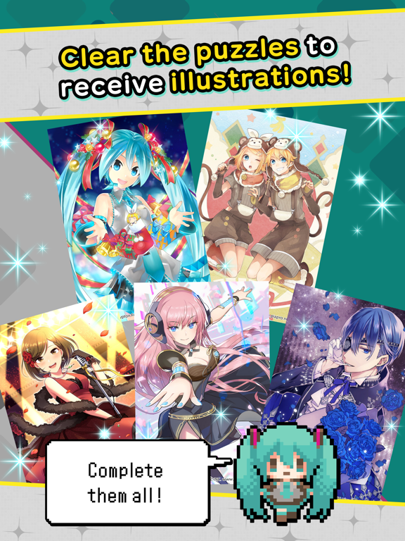 Hatsune Miku: Logic Paint Screenshot (iTunes Store)