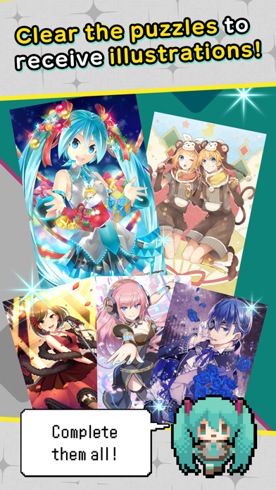 Hatsune Miku: Logic Paint Screenshot (iTunes Store)