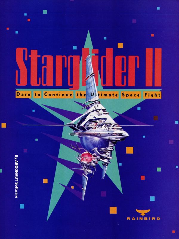 Starglider II Magazine Advertisement (Magazine Advertisements): Computer Gaming World (US), Number 55 (January 1989)